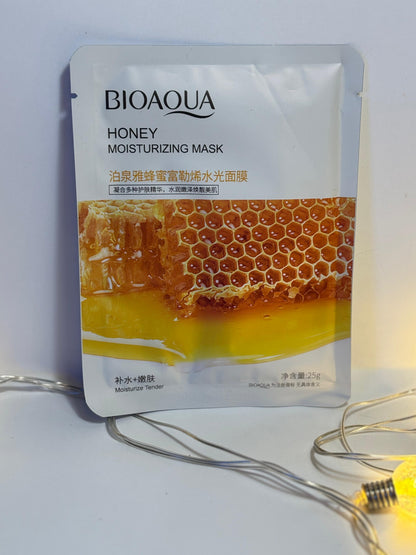 Ownself BioAqua Moisturizing Facial Mask Blueberry single pack front view

Ownself BioAqua Moisturizing Facial Mask Strawberry pack close-up

Ownself BioAqua Green Tea Facial Mask single sheet photo

Ownself BioAqua Cherry Essence Moisturizing Mask packaging

Ownself BioAqua Rose Essence Facial Mask single pack flat lay

BioAqua sheet mask single pack usage demo on face

BioAqua moisturizing mask with natural extracts lifestyle photo