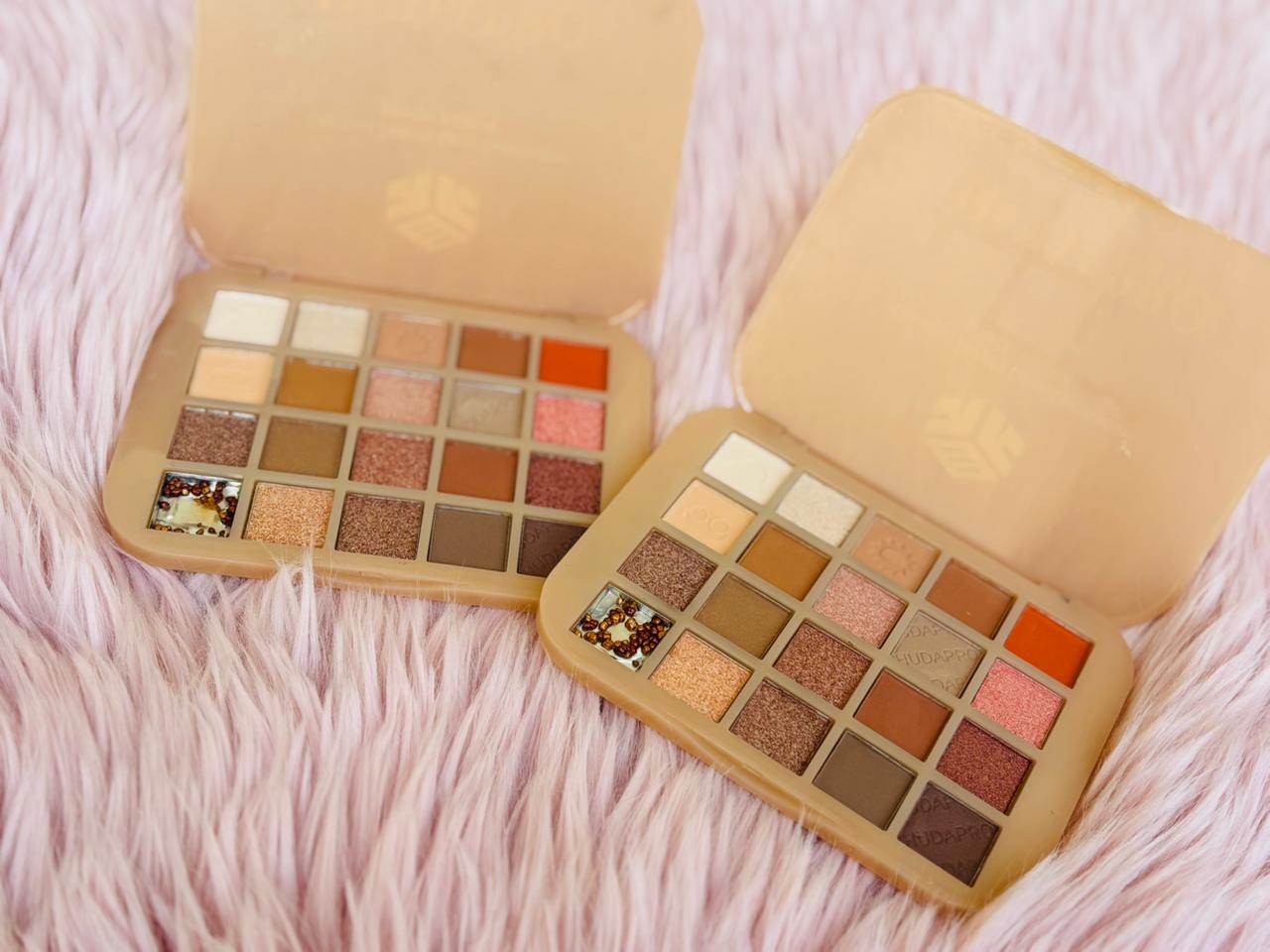 Huda pro glittery eyeshadow pallete