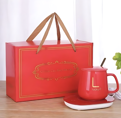 Smart coffee cup warmer for tea, coffee, and milk heating